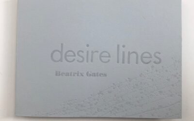 Bea Gates’ new book desire lines now published